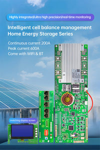 JiaBaiDa 16S 48V/60V 100A-200A ESS Sistema de Almacenamiento de Energía Doméstico Inteligente BMS PCBA LiFePO4/NMC y LFP con WiFi BT RS485 - Product Image 6