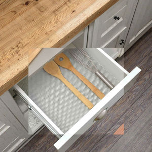 Vente chaude Non Adhésif Facile À Installer Tapis D'armoire Durable <span class=keywords><strong>Antidérapant</strong></span> Organisation Tiroir LinerPantry Étagère Pads <span class=keywords><strong>Antidérapant</strong></span> - Product Image 5