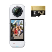 Caméra d'action Inst360 X5 Standard Bundle avec WiFi, vision nocturne, étanche à 15 m, caméra d'action 4k