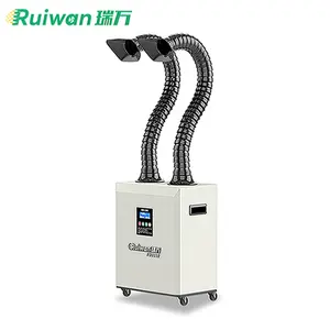 Ruiwan באיכות גבוהה ריתוך פיום Extractor ייצור עבור לייזר מכונת חיתוך עם זרוע כפולה