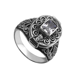 Bague <span class=keywords><strong>parfum</strong></span> Antique en argent sterling 925 pour femmes, anneaux de fiançailles, cadre, bijoux <span class=keywords><strong>parfum</strong></span>és, pour dames - Product Image 1