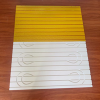 Panneau de chauffage au sol anti-corrosion XPS, XPS avec plaque en aluminium, système de chauffage au sol à sec, panneaux d'isolation intérieurs