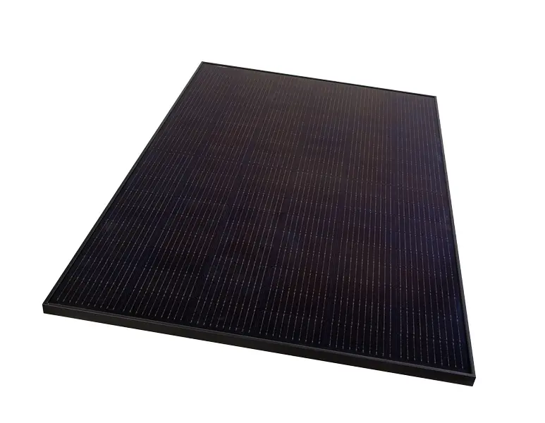 Panneaux solaires en feuille arrière noirs, 400w, 425w, 430w, 450w, avec cadre noir, pour les marchés européens