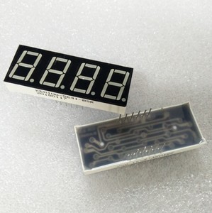 HOUKEM-5641-BW Anode Chung <span class=keywords><strong>12</strong></span> Pin 0.56 Inch 4 Chữ Số Trắng Fnd <span class=keywords><strong>Led</strong></span> <span class=keywords><strong>7</strong></span> Đoạn Hiển Thị Cho Bộ Đếm Kỹ Thuật Số - Product Image 2