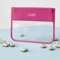 Pochettes de voyage transparentes personnalisées en gros, sacs mini-mahjong réutilisables en PVC.