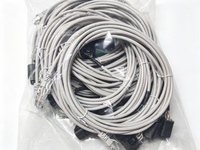 Cable de Extensión para Cableado de Automóvil, Impermeable, 12V, 300mm, IP67, Conector Sellado de PVC y Cobre, para Automoción, Carreras e Industria
