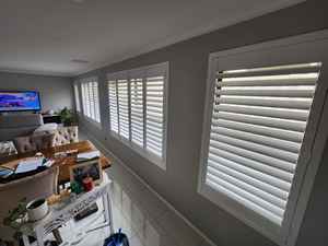 Ucuz fiyat beyaz boyama rengi Modern stil 76mm panjurlu pencere deklanşör - Product Image 4