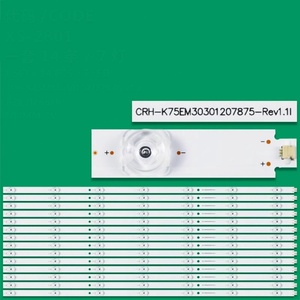 Bande de rétroéclairage LED HX-NO.921 pour réparation de téléviseur K755EMK D7506 AK Lampe de rétroéclairage CRH-K75EM30301207875-REV1.1 - Product Image 2