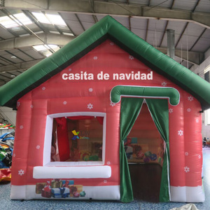 Tente Gonflable Commerciale Thème Noël 'Grotte du Père Noël' pour Fêtes et Événements Festifs, Décoration et Location - Product Image 2