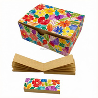 Personnalisation OEM/ODM : Filtres plats imprimés, livrets, embouts en papier, boîtes de présentation personnalisées pour accessoires de fumeur et embouts à rouler soi-même