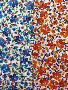 Tela Africana Reciclada ESO, Estampado Floral Más Vendido, 100% Algodón Puro para Camisas y Vestidos - Product Image 6