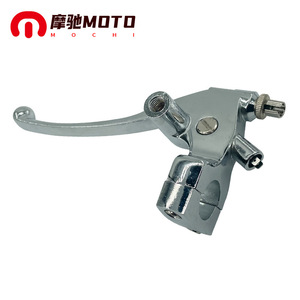Palanca de embrague izquierda y palanca de freno para motocicleta, 25 mm, electrochapadas, para ensamblaje de soporte Great Turtle King - Product Image 4