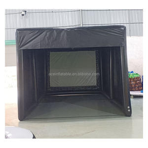 Monitor di lancio della gabbia di addestramento <span class=keywords><strong>portatile</strong></span> che colpisce il <span class=keywords><strong>proiettore</strong></span> della baia che spara il recinto di Golf tenda gonfiabile del simulatore di Golf - Product Image 1