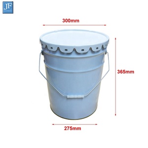 5 Gallon Paint Pail Metal Drum 20l Tin Paint Metal Bucket With Lug Flower Lid