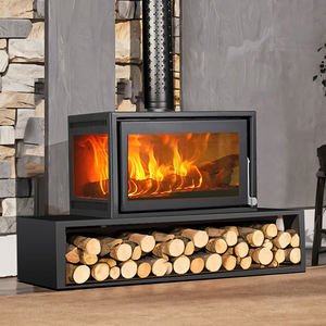 <span class=keywords><strong>Cheminée</strong></span> à <span class=keywords><strong>bois</strong></span> encastrée de style européen moderne avec vue sur tous les côtés pour le salon de la villa Chauffage domestique - Product Image 1