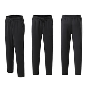 Pantalones de chándal ajustados para hombre, gimnasio al aire libre, jogging, pantalones de secado rápido, 90% poliéster, 10% Spandex, pantalones deportivos negros para hombre - Product Image 6
