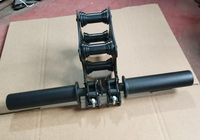 Soporte de Sentadillas Ajustable Portátil de Acero para Entrenamiento de Aves, Tamaños 50/60/75/76.2mm, Versión Mejorada, DIY Smith Fitness