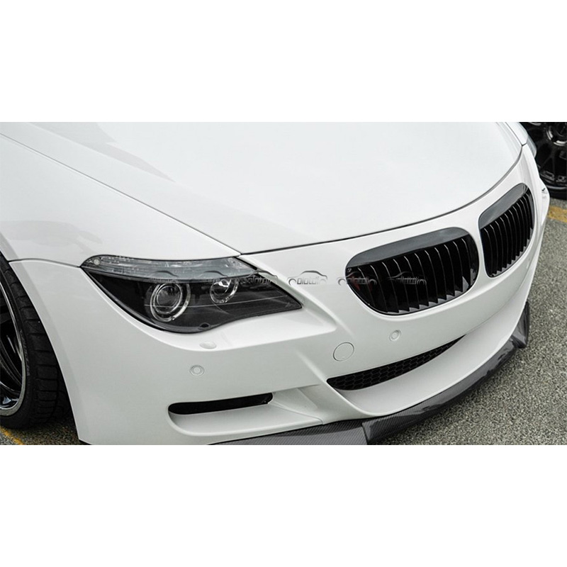 Детали для модификации автомобиля, карбоновый передний бампер, решетка для радиатора BMW E63 E64 M6 2004 +