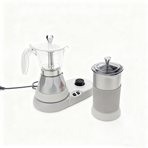 Nouveau design de <span class=keywords><strong>mousseur</strong></span> à <span class=keywords><strong>lait</strong></span> électrique Mocha - Bouilloire - <span class=keywords><strong>Mousseur</strong></span> à <span class=keywords><strong>lait</strong></span> chaud et froid - 5 fonctions - Maintien au chaud du café - Product Image 2