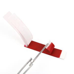 Fórceps de papel articulado dental, instrumentos de aço inoxidável de retenção cirúrgica reta/curvada - Product Image 5