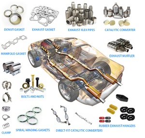 3 inch thể thao mèo xúc tác chuyển đổi hi-dòng chảy 200 di động phổ thép không gỉ - Product Image 6