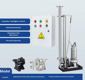 Pompe submersible anti-colmatage en acier inoxydable pour eaux usées avec fonctions de découpe et d'agitation, antidéflagrante, fabriquée en Chine - Product Image 2