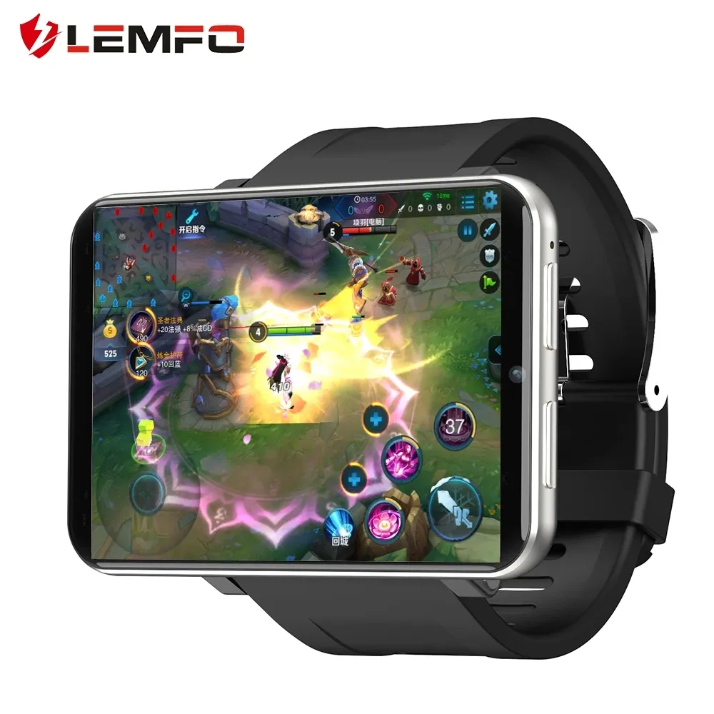 LEMFO LEMT 4G 2.86 Inch Screen Smart Watch Android 7.1 3GB 32GB 5MP Camera 480*640 Resolution 2700mah Battery lem t Smart watch