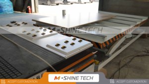 Offre Spéciale M-SHINE Machine CNC 5 axes ATC pour le travail du bois, Centre de traitement du bois multifonctionnel pour perçage, découpe et gravure avec ensemble d'engrenages - Product Image 5