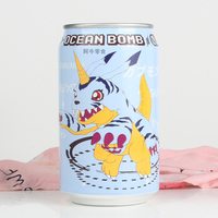 Hot-Selling Oceaanbom-Digimon Van 330Ml Co-Branded Drankje Met Verschillende Smaken Vruchtendranken