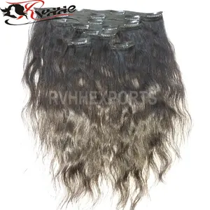 Hot Sale High Quality Ombre Clip In Human Hair Extensions