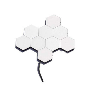 Creativo LED Luz de pared Panel extraíble de pared de nido de abeja de luz de la noche de la Oficina para el hogar - Product Image 3