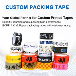 Thấp moq Bopp Băng <span class=keywords><strong>Logo</strong></span> băng bao bì bao bì Băng niêm phong tùy chỉnh in đóng gói - Product Image 6