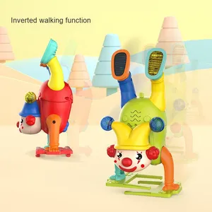 逆立ちウォーキング逆立ち電気ピエロおもちゃライトサウンド付きクリエイティブストリートサーカス子供用おもちゃ - Product Image 4