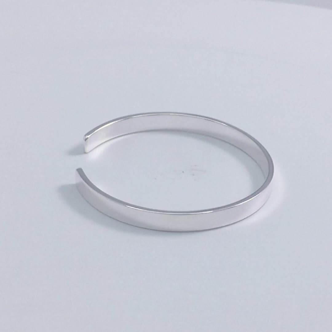 ゆし】BLANK SPACE Bangle Silver925 ゆし】BLANK SPACE Bangle