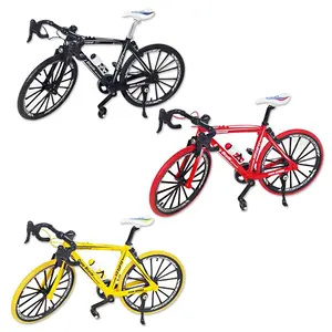 Mini alloy model bike toy alloy die-cast bicycle toy 1/10 scale