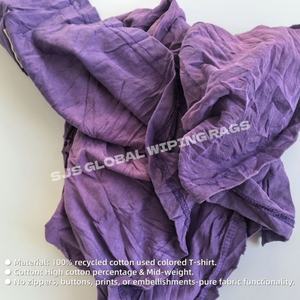 Paños de Limpieza Industriales de Algodón 100% Resistentes para Descontaminación, Paños de Limpieza de Colores - Product Image 4