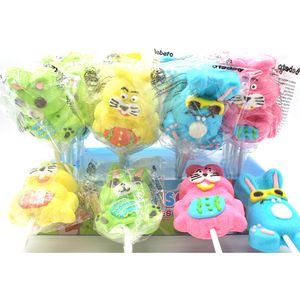 Sıcak satış noel komik hayvanlar kişiselleştirilmiş şekil hatmi karikatür marshmalvileri lolipop - Product Image 4