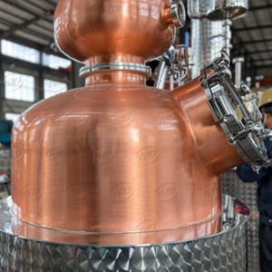 เครื่องกลั่นสุราอัตโนมัติ 500 ลิตร สำหรับทำทอนิคกับจินสีชมพูแบบยั่งยืน ยี่ห้อ Tanqueray อุปกรณ์กลั่นแอลกอฮอล์ สภาพใหม่ เครื่องกลั่นวิสกี้แบบ Pot Still - Product Image 4