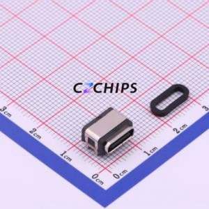 USBC-0015IPX6-00 USB Connector SMD Connector ( Connector Type: Type-C )( Protocol Standard: USB 3.1 )( Gender: Female ) - Product Image 1