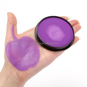 30G peinture corporelle à base d'eau violet rose rouge peinture de visage pour Halloween Cosplay <span class=keywords><strong>SFX</strong></span> Costumes Festivals maquillage - Product Image 1