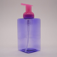 Bouteille de savon liquide pour le corps en plastique PET de haute qualité avec pompe pulvérisatrice 300ml/500ml Fabricant Vente en gros Personnalisé OEM ODM
