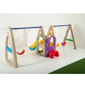 Quảng Châu nhà máy giá trong nhà nhỏ nhựa playpen bé trượt và đu đôi <span class=keywords><strong>Slide</strong></span> cho trẻ em chơi nhà - Product Image 4