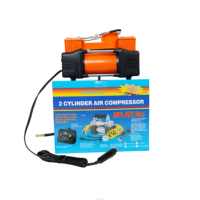 Premium 180W 12V DC ABS Material Dual Cylinder Tire Inflator with 150PSI Max Pressure for SUVs