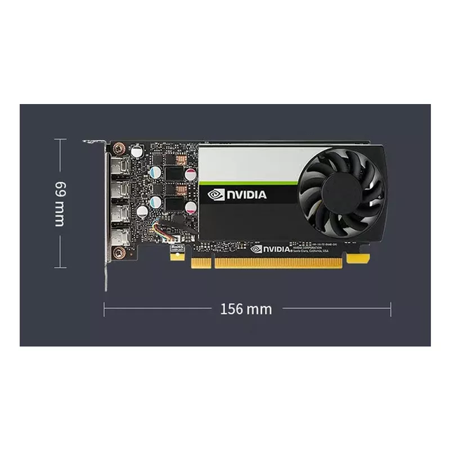 New Nvidia T400 GPU 4G GDDR6 1425Mhz 128bit Desktop Graphics Card for Nvidia T400