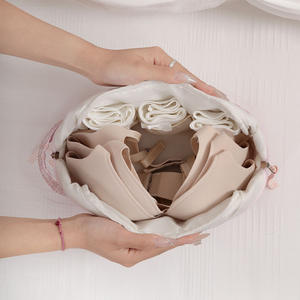 Bolsa de Almacenamiento de Lencería Beenlove, Rectangular, de Poliéster Ligero, Organizador de Sujetadores para Mujer, Bolsa de Viaje para Ropa Interior - Product Image 2