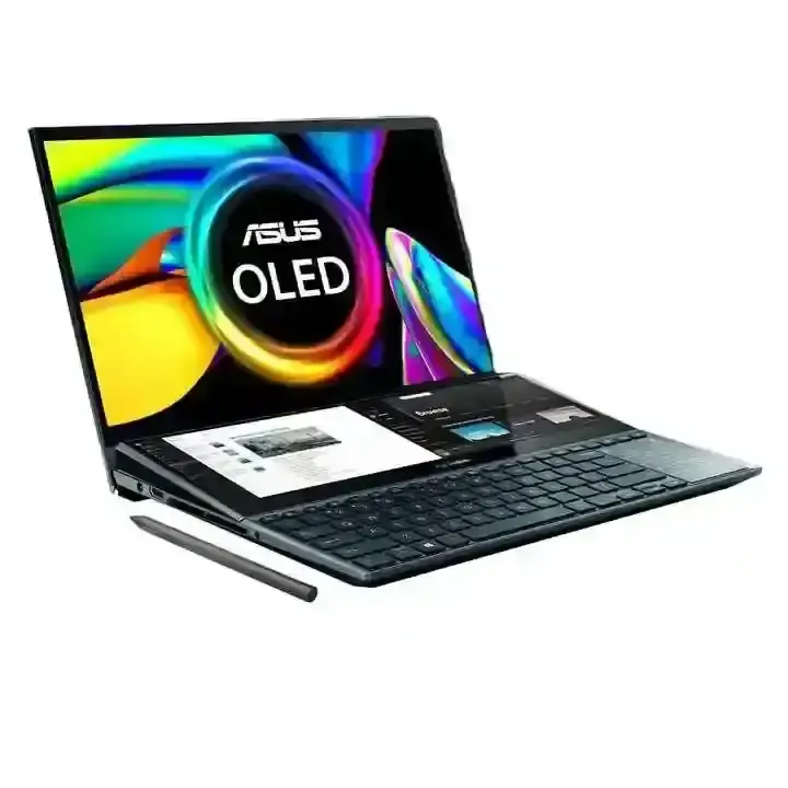 הנמכרים ביותר עבור-ASUS ZenBook Pro 14 Duo OLED (2023) מחשב נייד דור 12 אינטל קור i9 14.5 אינץ' 2.8K 64GB RAM 1TB