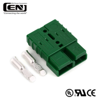 Connecteur d'alimentation 50A, prise de batterie 600V, borne électrique avec contact en cuivre et boîtier ABS