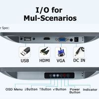 Tableta Android Touchwo de 10.1 Pulgadas con POE Opcional, Pantalla Táctil de Señalización Digital, PC Todo en Uno