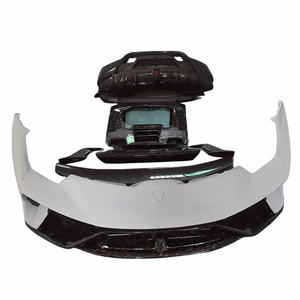 Pare-chocs avant et arrière en Fiber de carbone à grain forgé de style P pour <span class=keywords><strong>Lamborghini</strong></span> LP610 Kit de carrosserie - Product Image 1