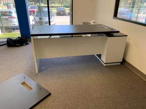 Hiện đại bàn điều hành L văn phòng bàn tủ đặt tổng giám đốc nội thất văn phòng điều hành bàn với dịch vụ tùy chỉnh - Product Image 6